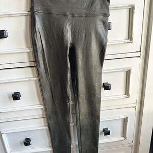 SPANX Olive Green Leggings